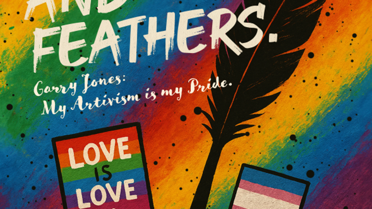 Beyond Glitter and Feathers Poster
